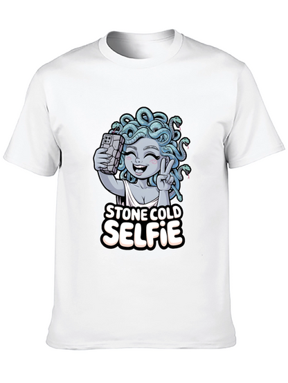 Stone Cold Selfie Medusa Graphic Tee