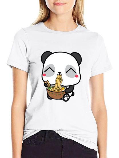 Cute Panda Ramen T-Shirt