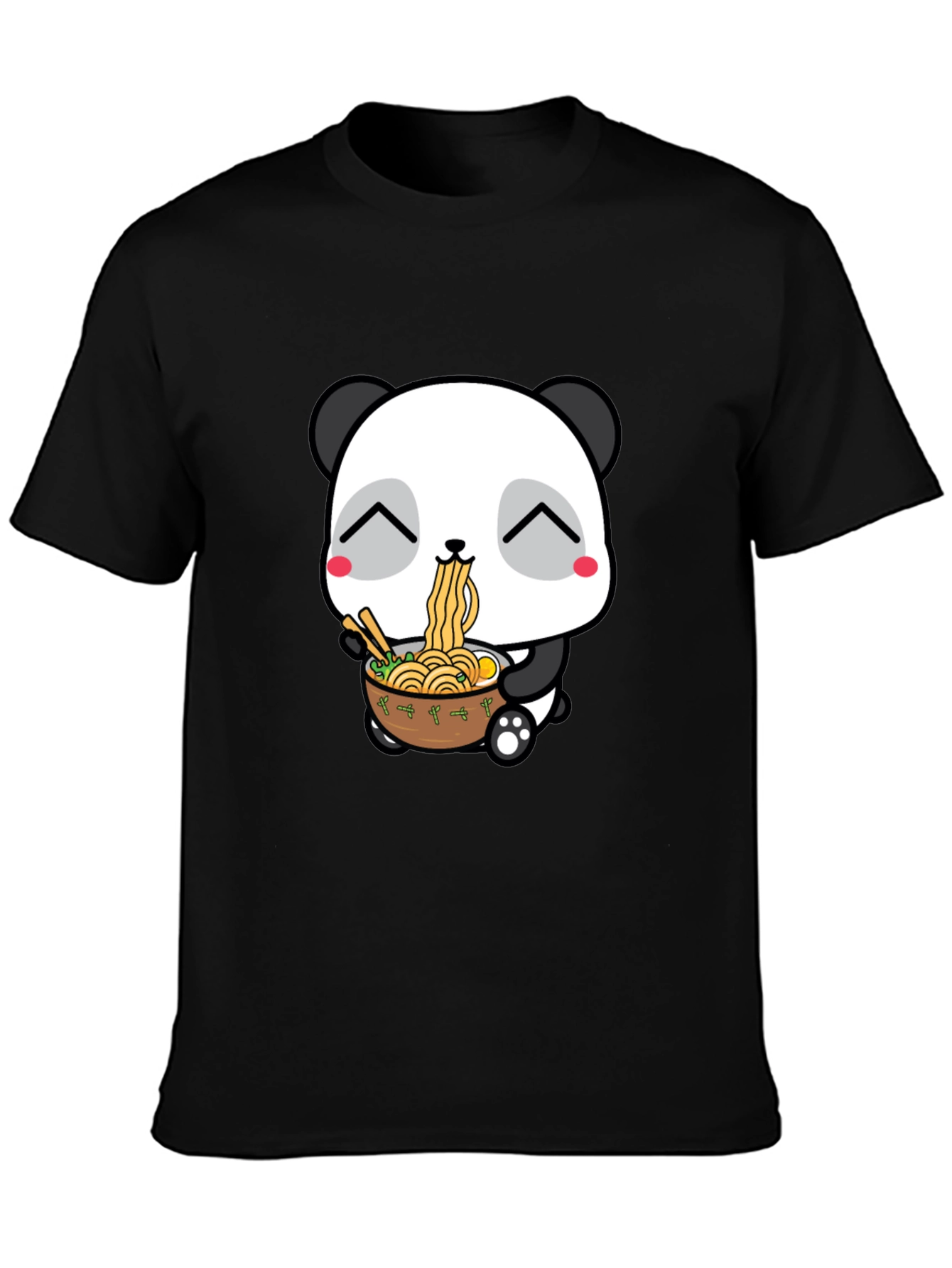 Cute Panda Ramen T-Shirt