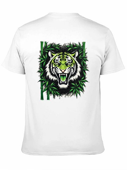 Tiger Bamboo Graphic T-Shirt - Fierce Style