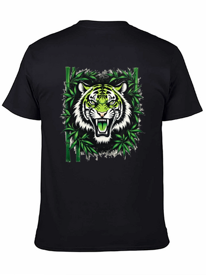 Tiger Bamboo Graphic T-Shirt - Fierce Style