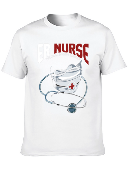 ER Nurse T-Shirt - Life Saver & Heart Breaker