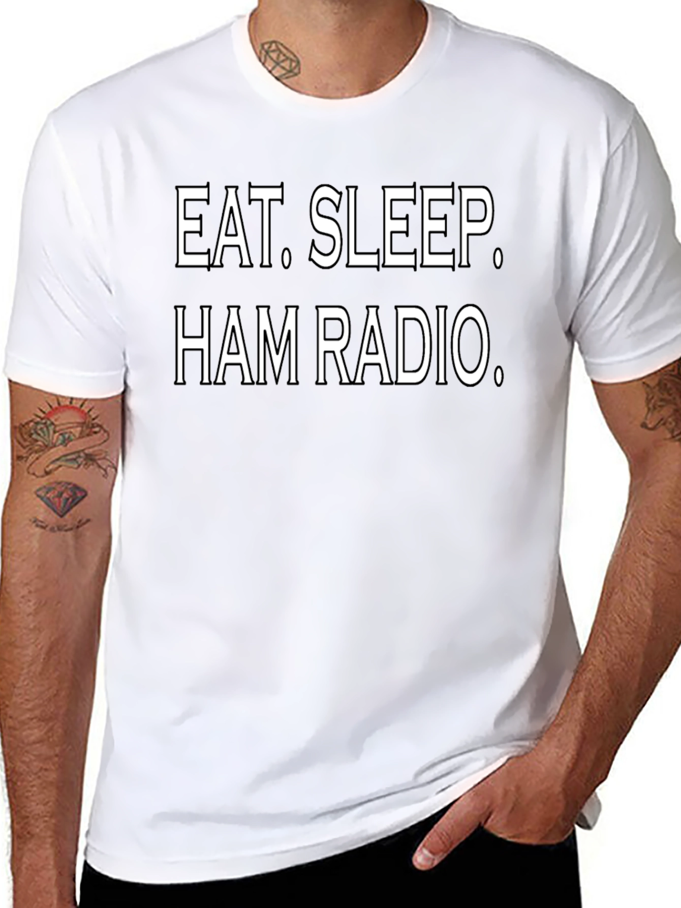 Eat Sleep Ham Radio T-Shirt