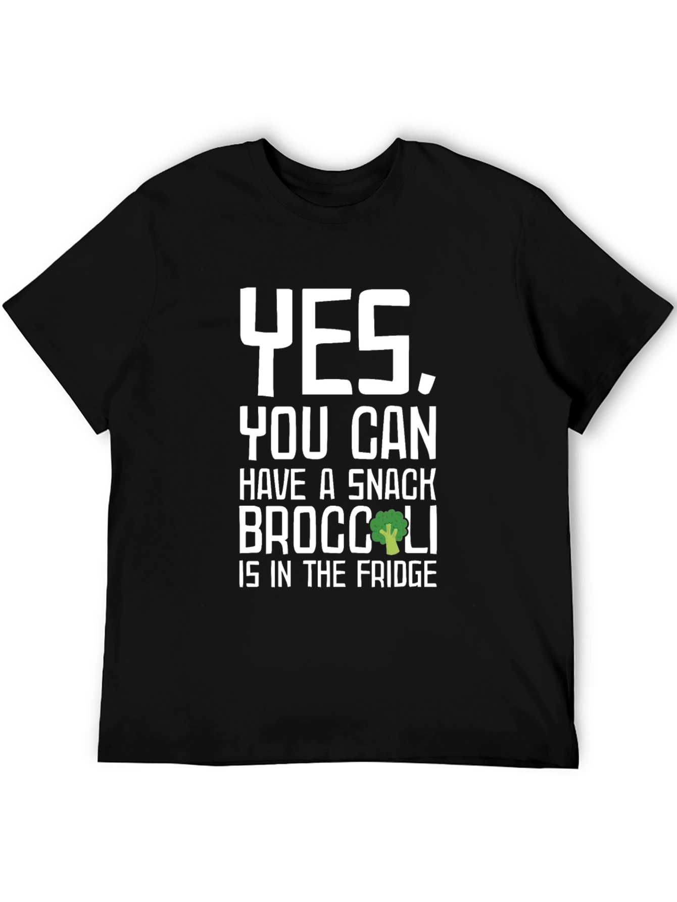 Snack Broccoli T-Shirt - Funny Vegan Tee