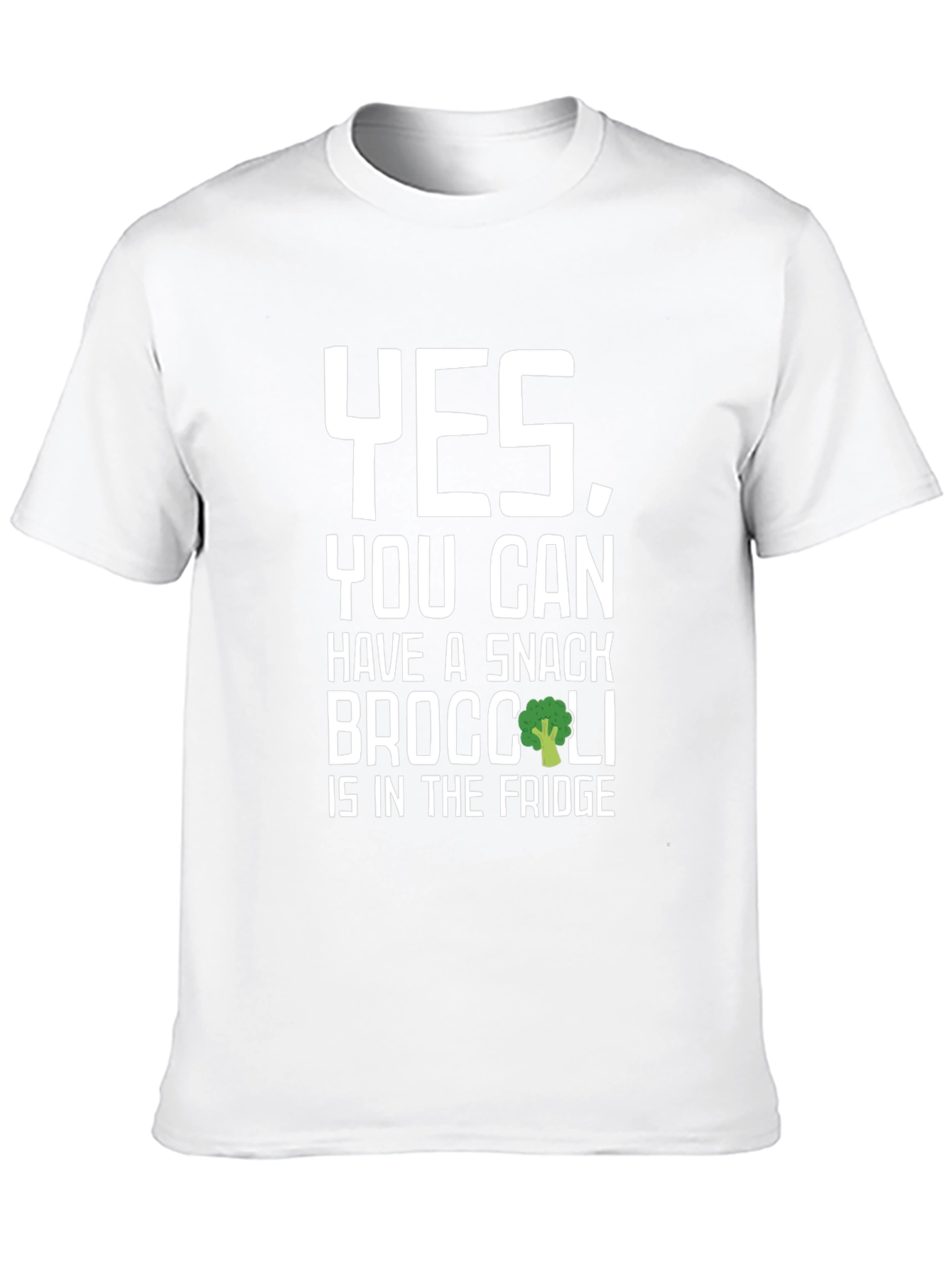 Snack Broccoli T-Shirt - Funny Vegan Tee