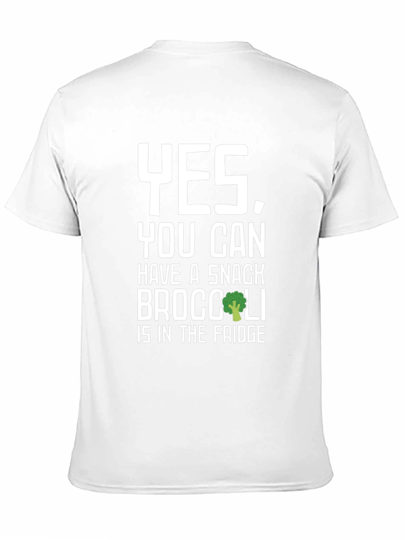 Snack Broccoli T-Shirt - Funny Vegan Tee