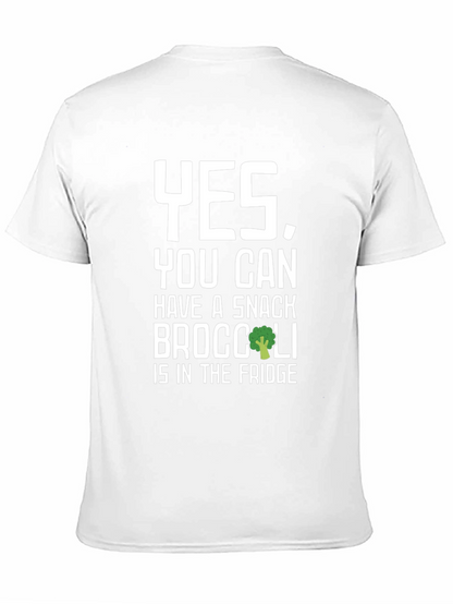Snack Broccoli T-Shirt - Funny Vegan Tee