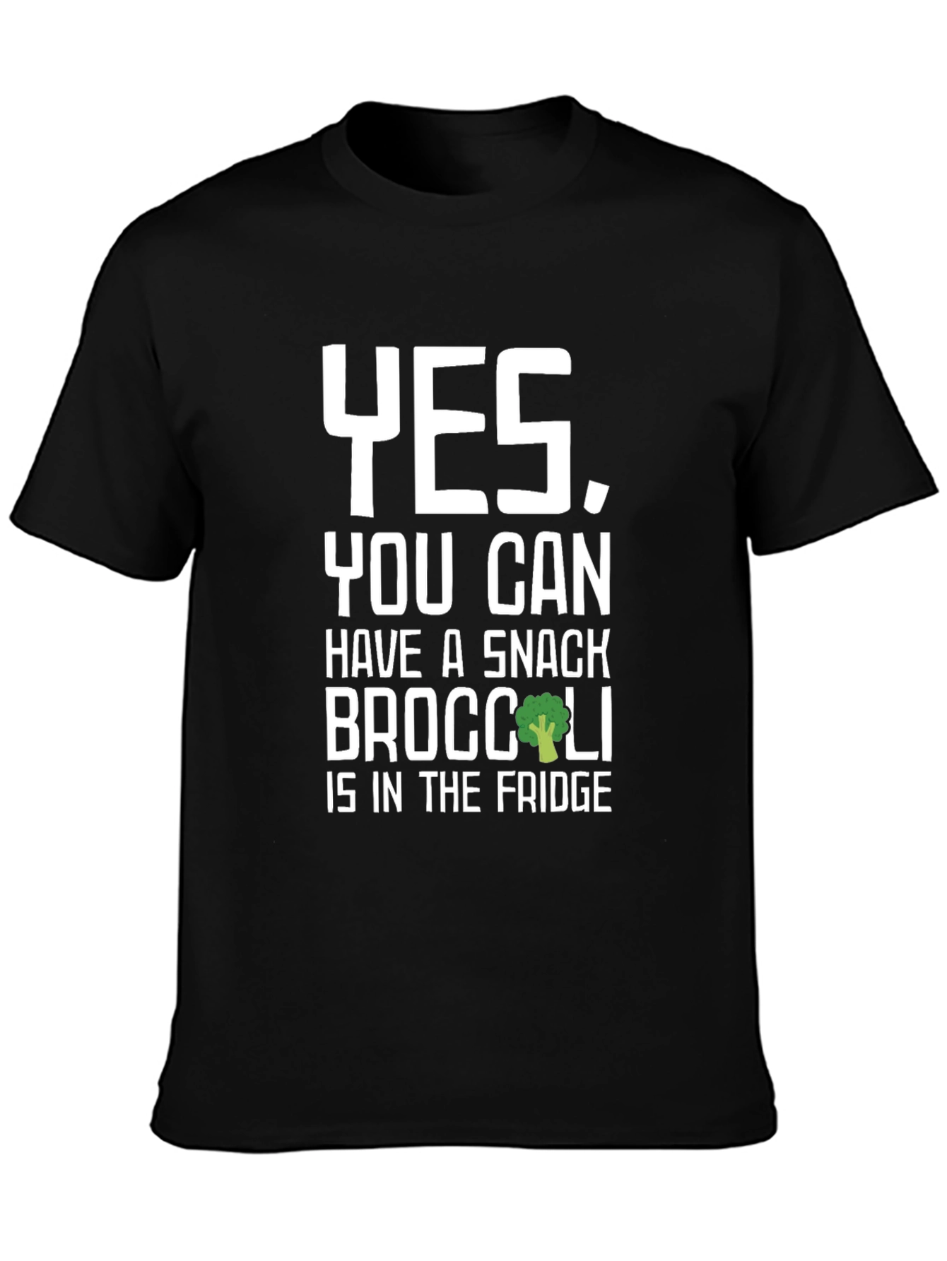 Snack Broccoli T-Shirt - Funny Vegan Tee