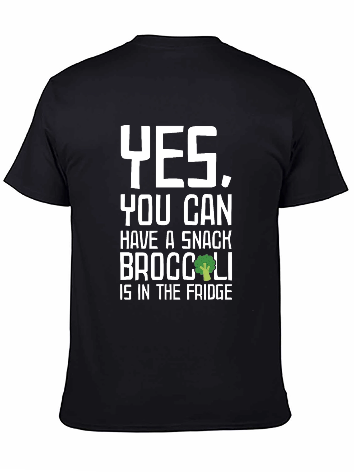 Snack Broccoli T-Shirt - Funny Vegan Tee
