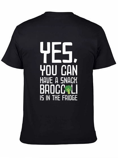 Snack Broccoli T-Shirt - Funny Vegan Tee