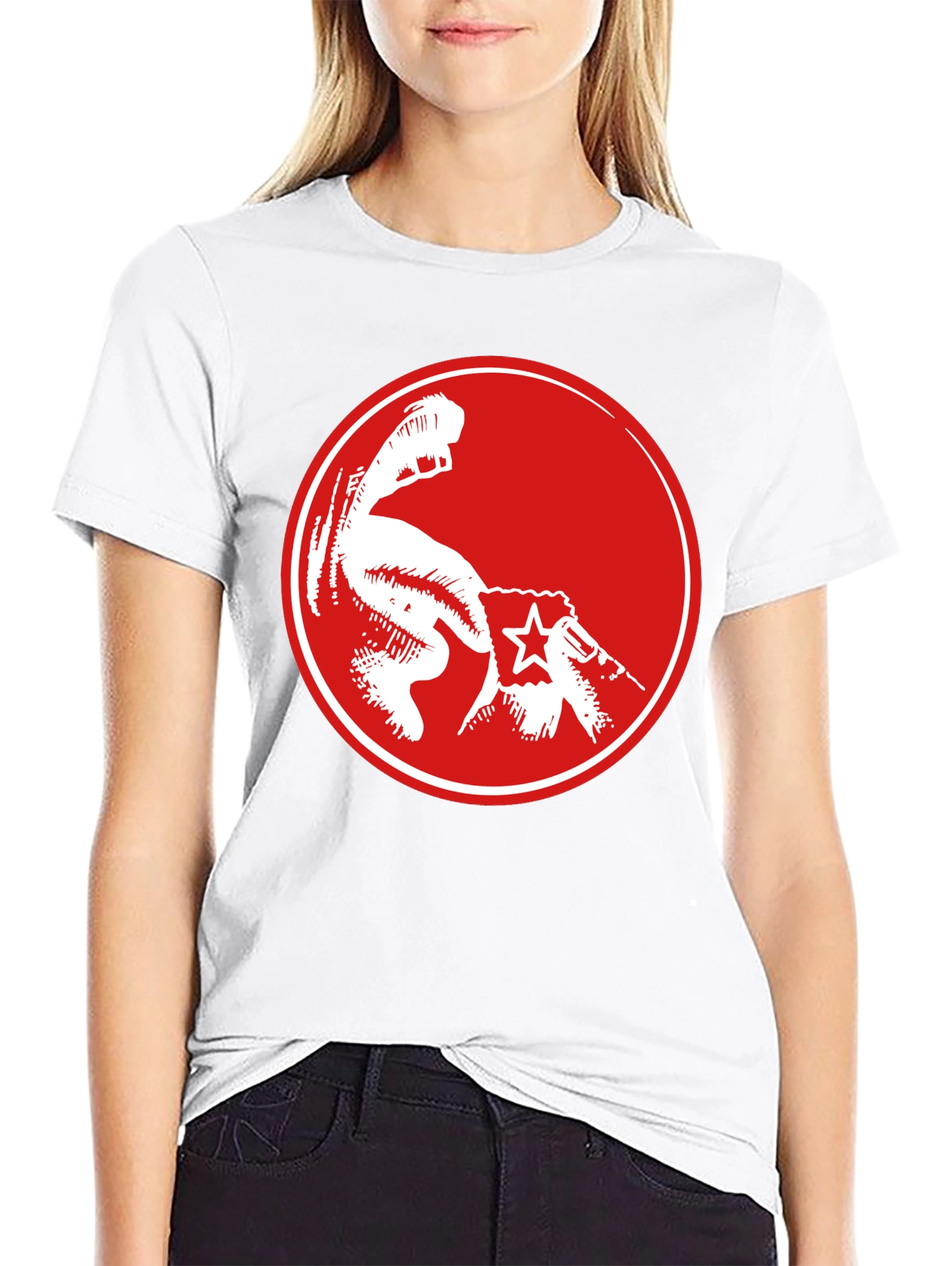 Red Fist Graphic Black T-Shirt - Power & Revolution