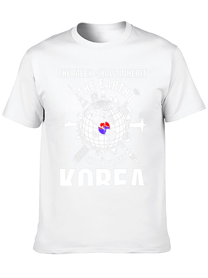 The Meek Shall Inherit Earth Korea Graphic Tee