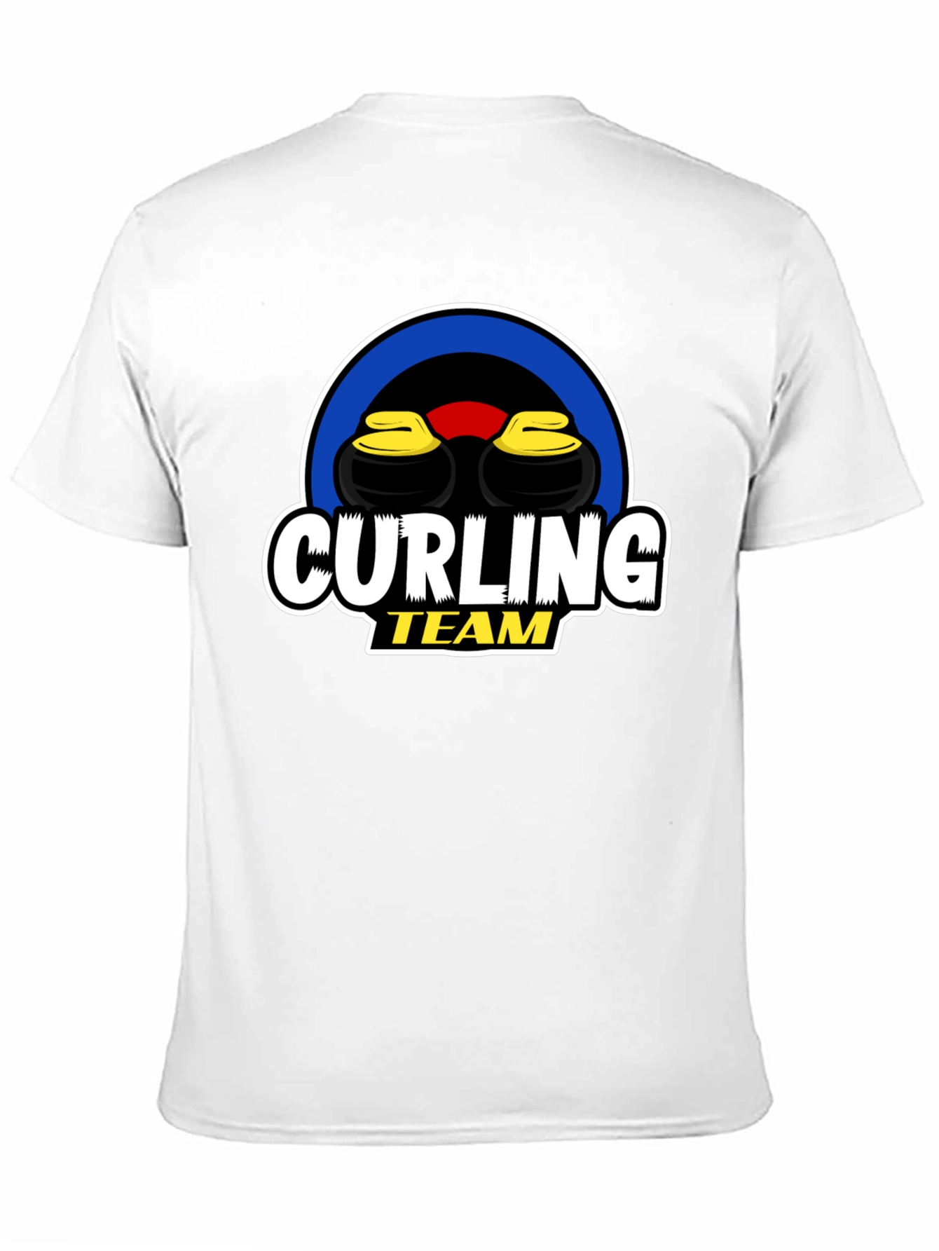 Curling Team Graphic T-Shirt