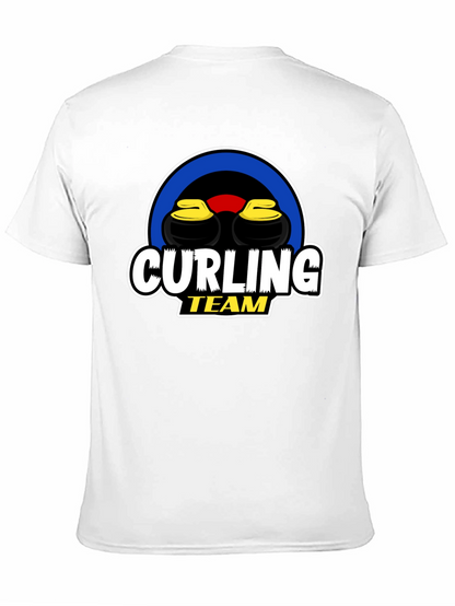 Curling Team Graphic T-Shirt