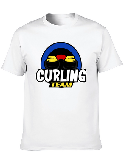 Curling Team Graphic T-Shirt