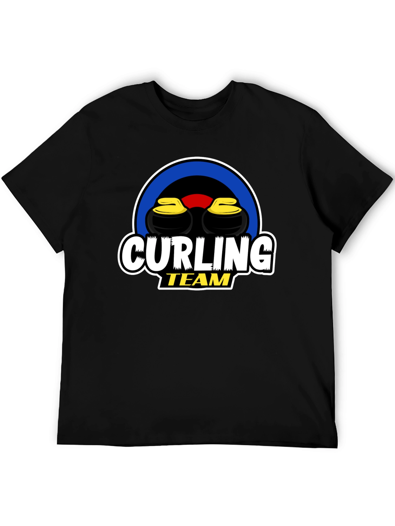 Curling Team Graphic T-Shirt