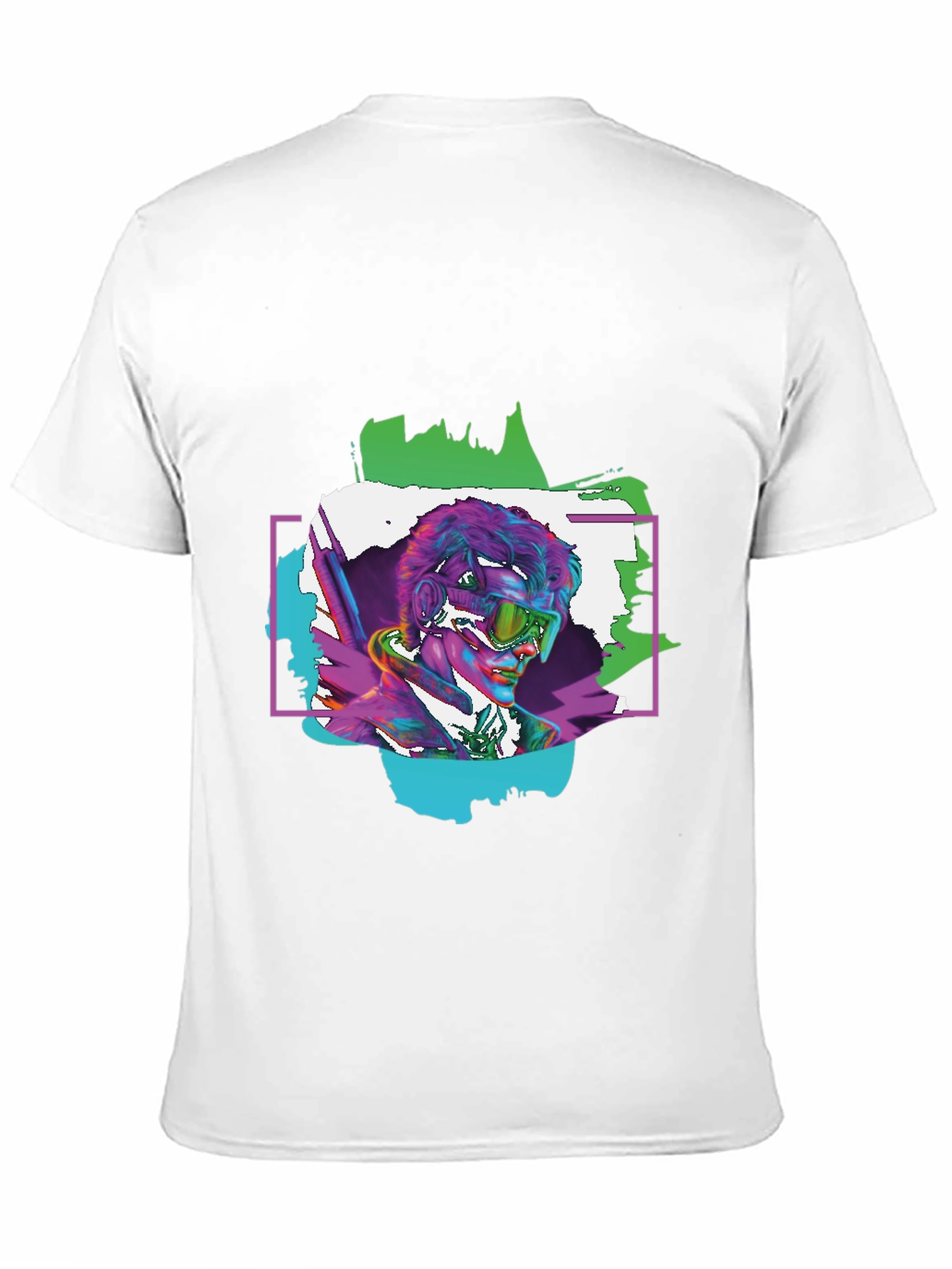 Vibrant Cyberpunk T-Shirt
