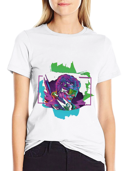 Vibrant Cyberpunk T-Shirt