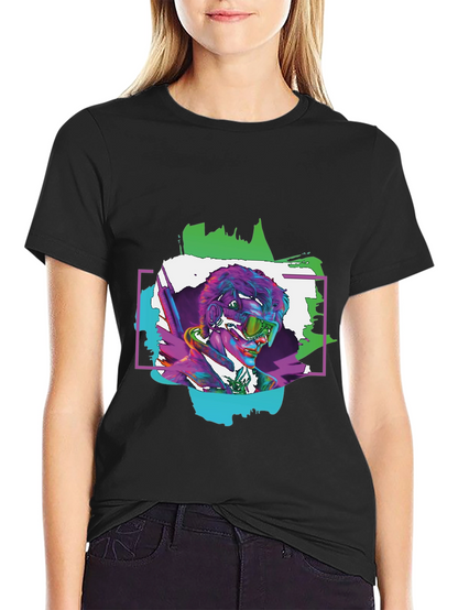 Vibrant Cyberpunk T-Shirt