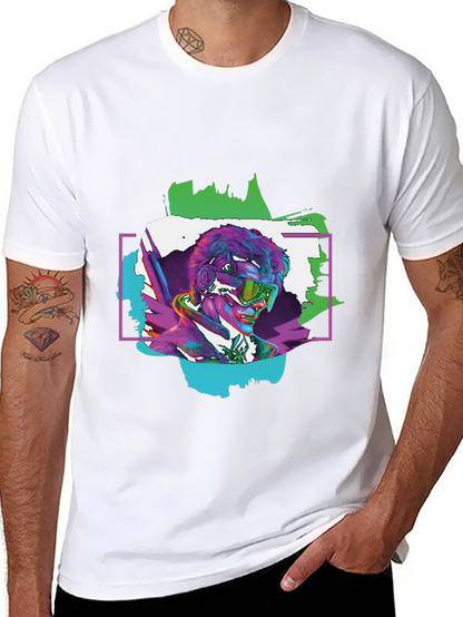 Vibrant Cyberpunk T-Shirt