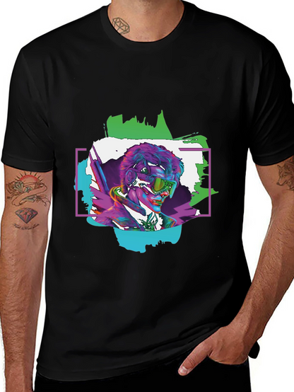 Vibrant Cyberpunk T-Shirt
