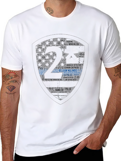 K9 Police Dog Handler T-Shirt - Law Enforcement