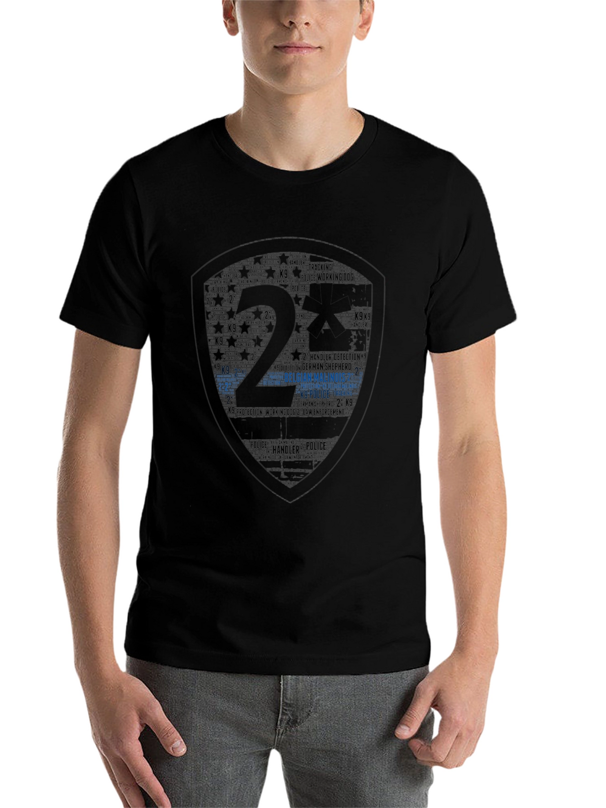 K9 Police Dog Handler T-Shirt - Law Enforcement