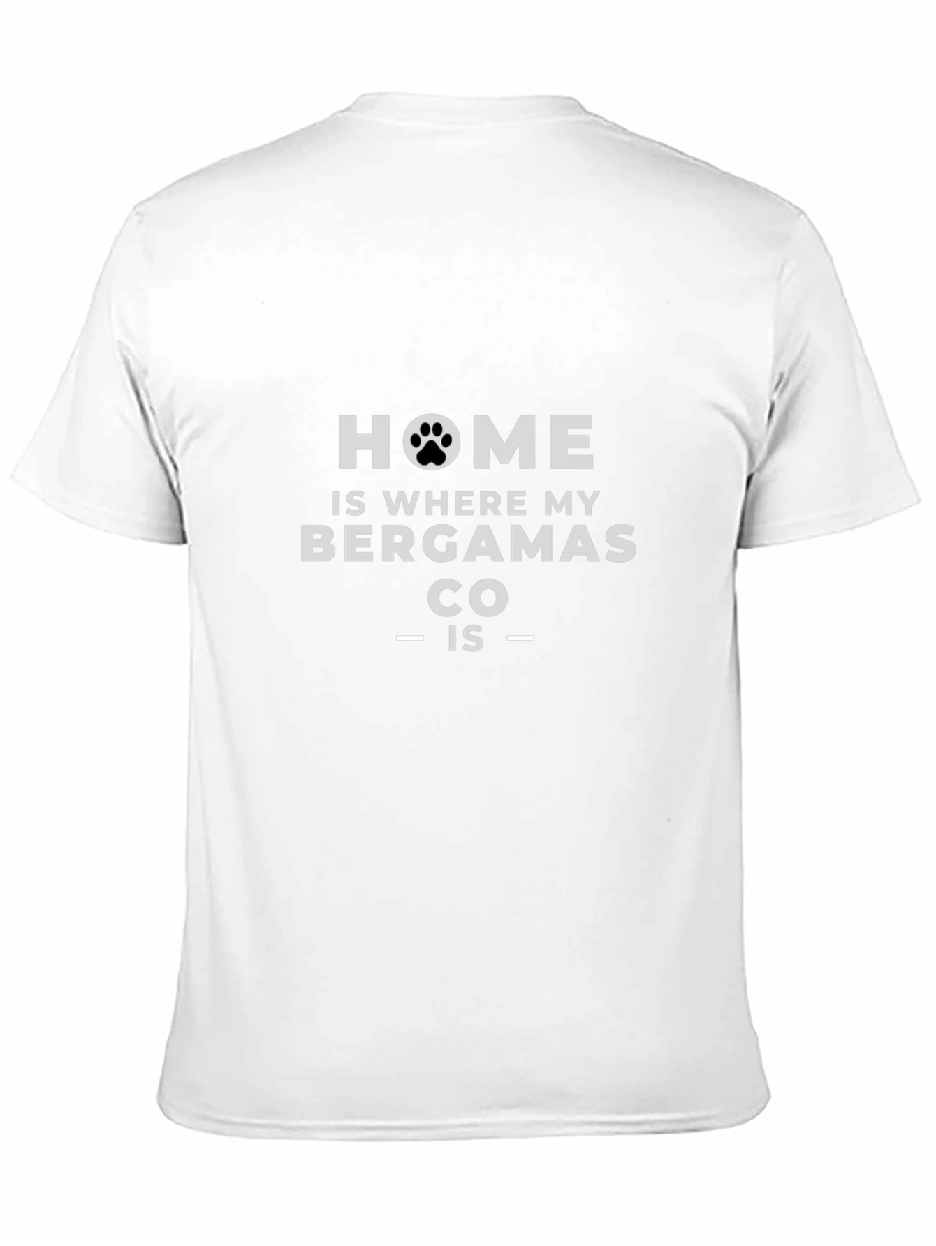 Home is Where My Bergamasco Is T-Shirt