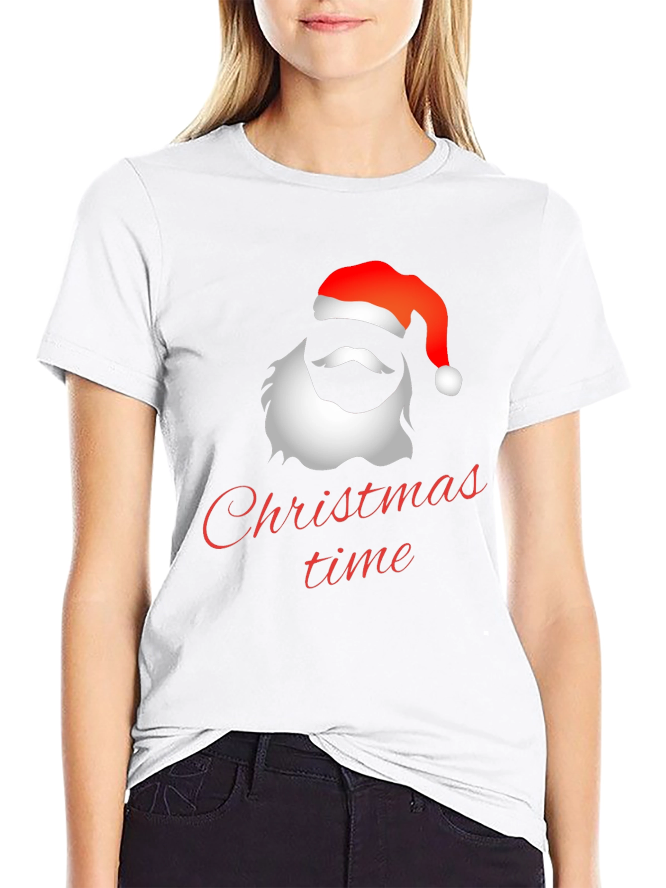 Christmas Time Santa Graphic Tee
