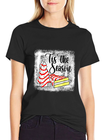 Tis The Season Christmas Dessert T-Shirt