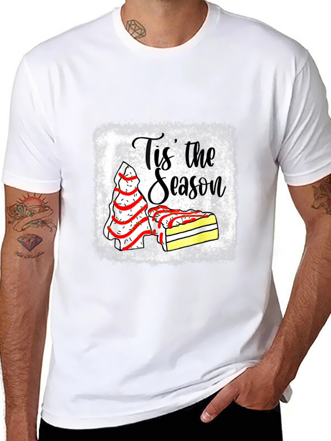 Tis The Season Christmas Dessert T-Shirt