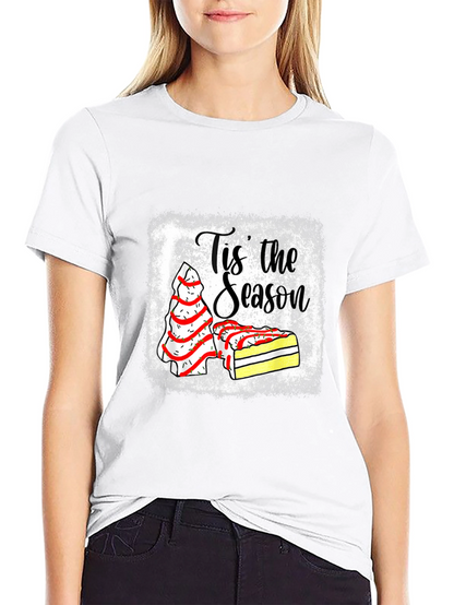 Tis The Season Christmas Dessert T-Shirt
