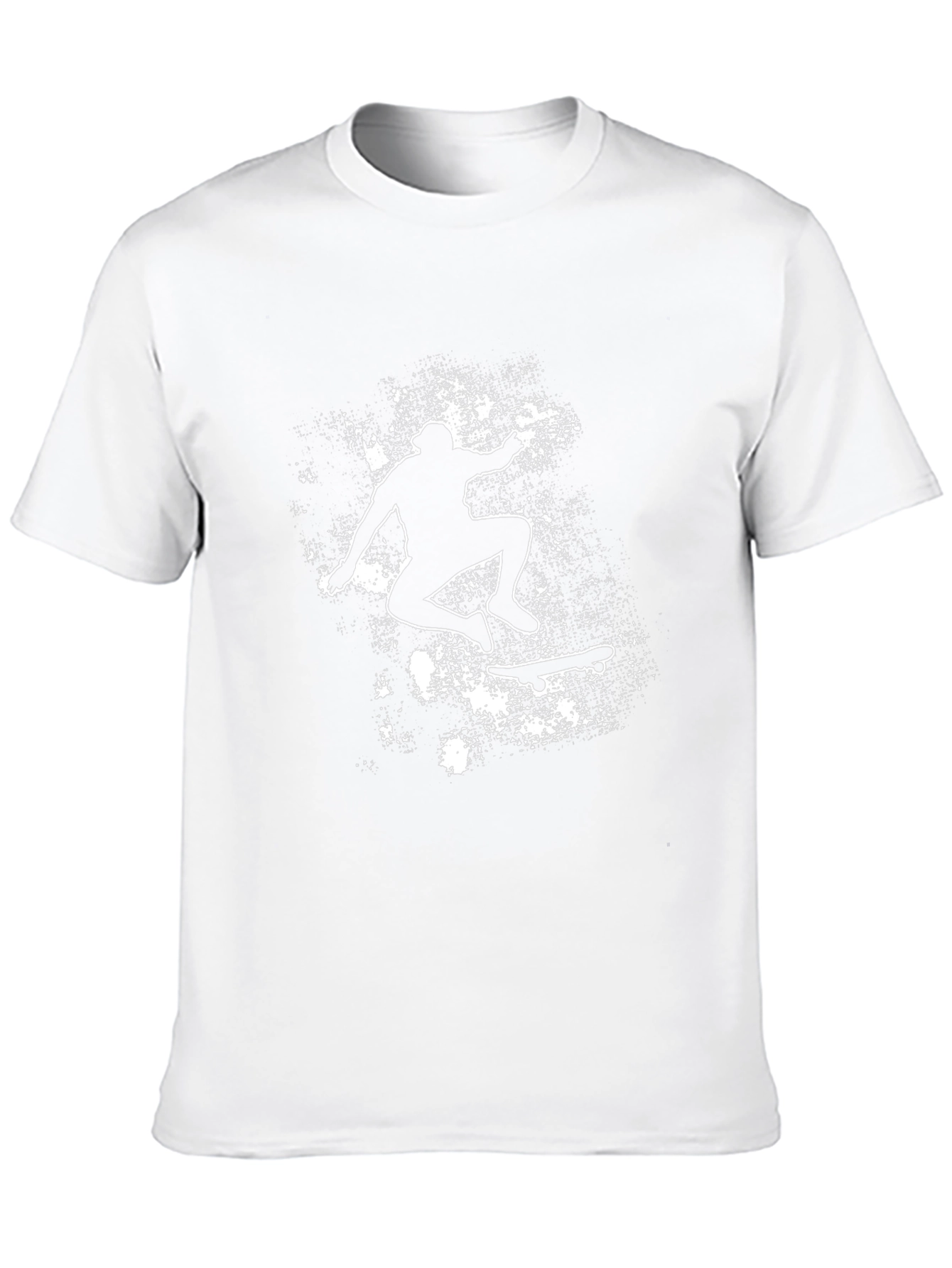 Skateboarding Graphic Black Tee