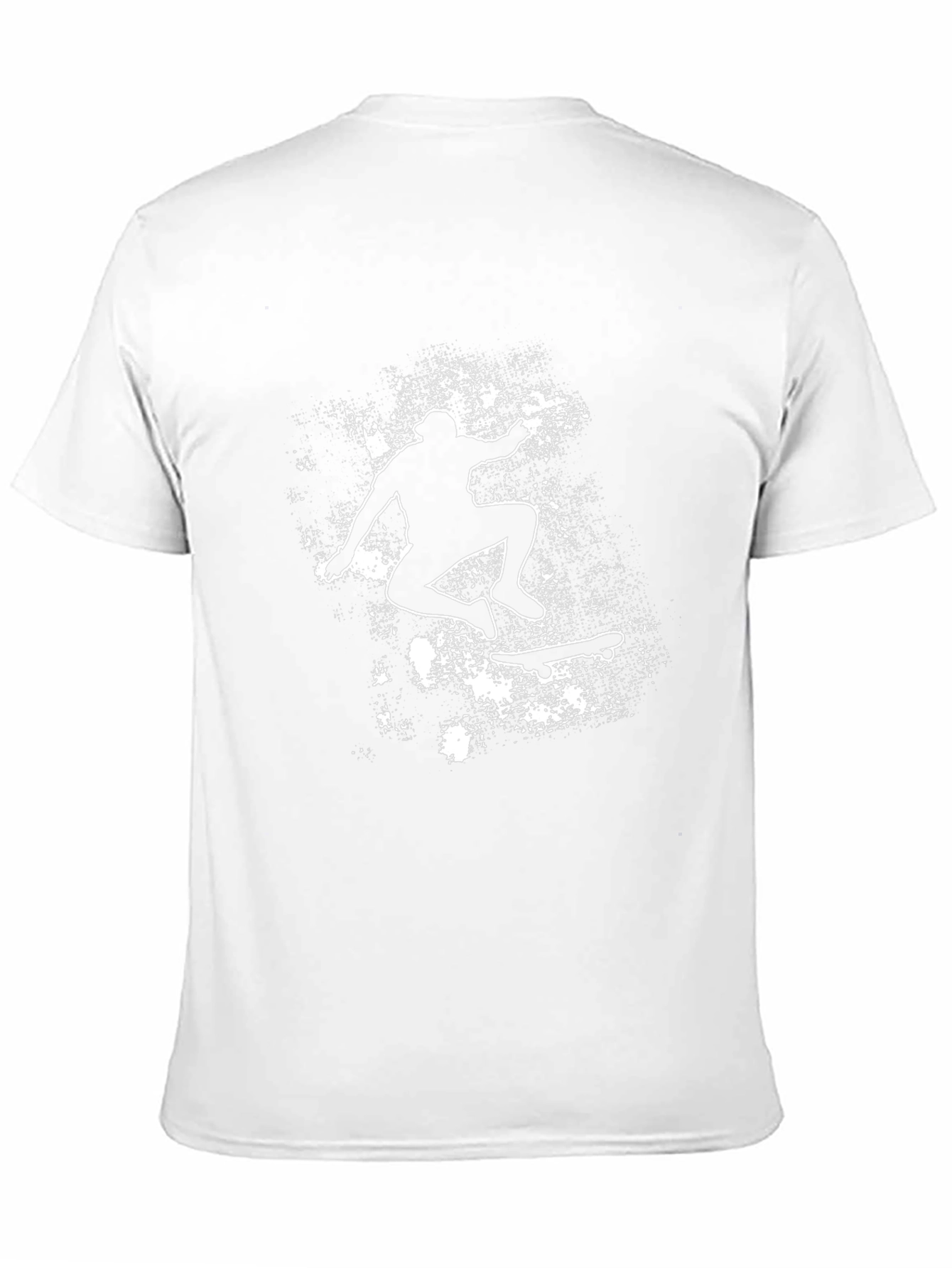 Skateboarding Graphic Black Tee