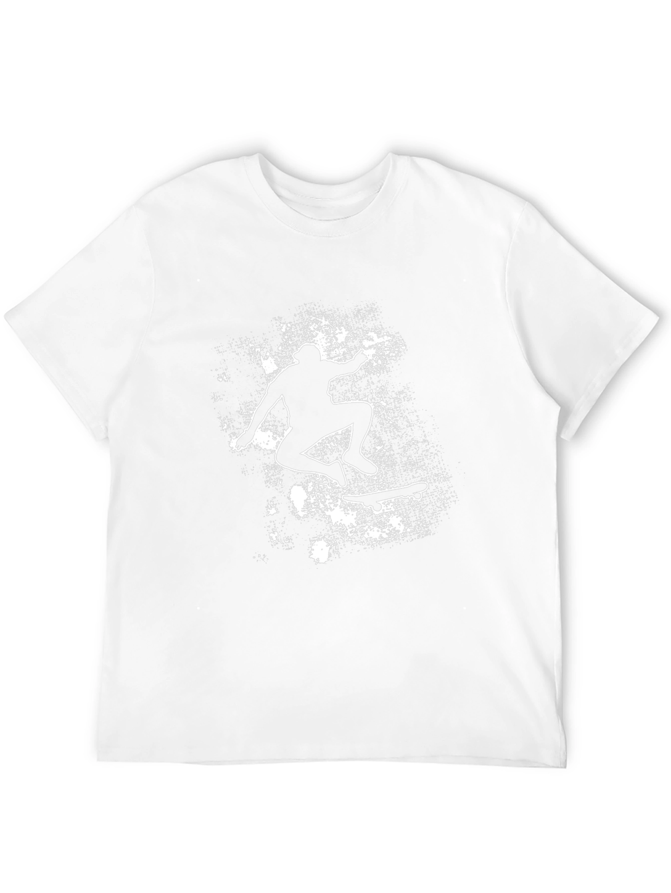 Skateboarding Graphic Black Tee