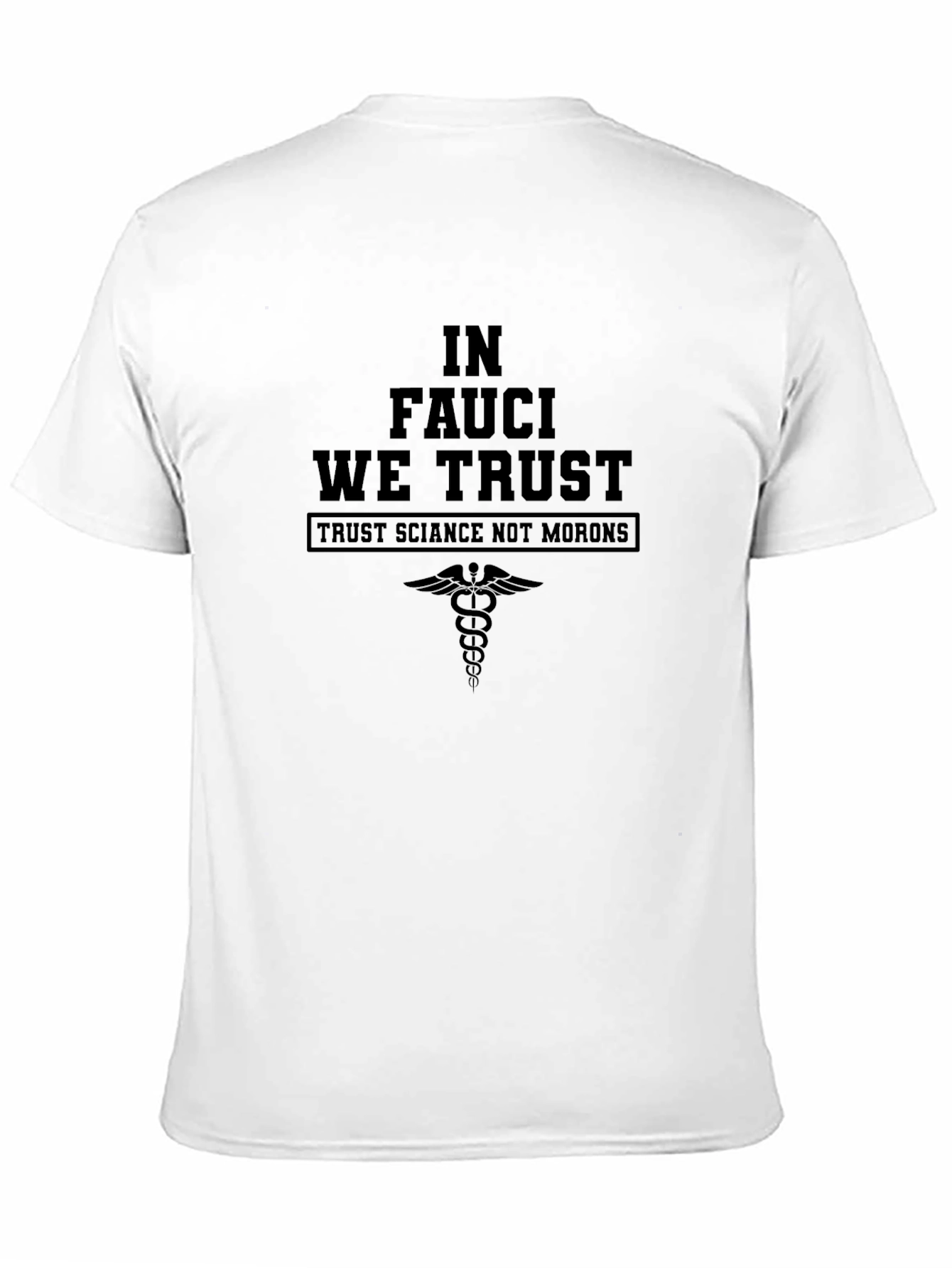 In Fauci We Trust T-Shirt - Science Advocate Tee