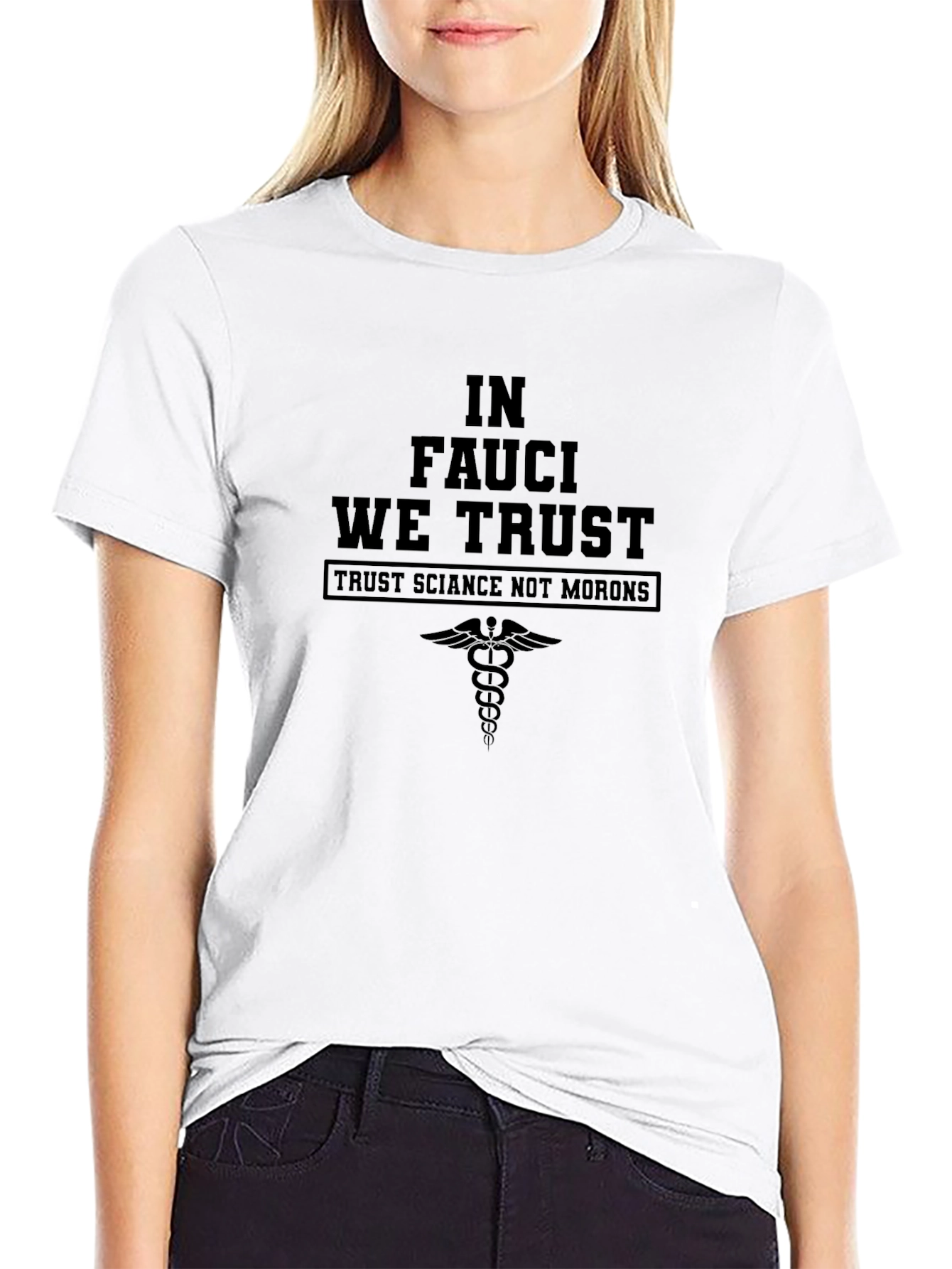 In Fauci We Trust T-Shirt - Science Advocate Tee