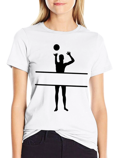 Volleyball Player Graphic Tee