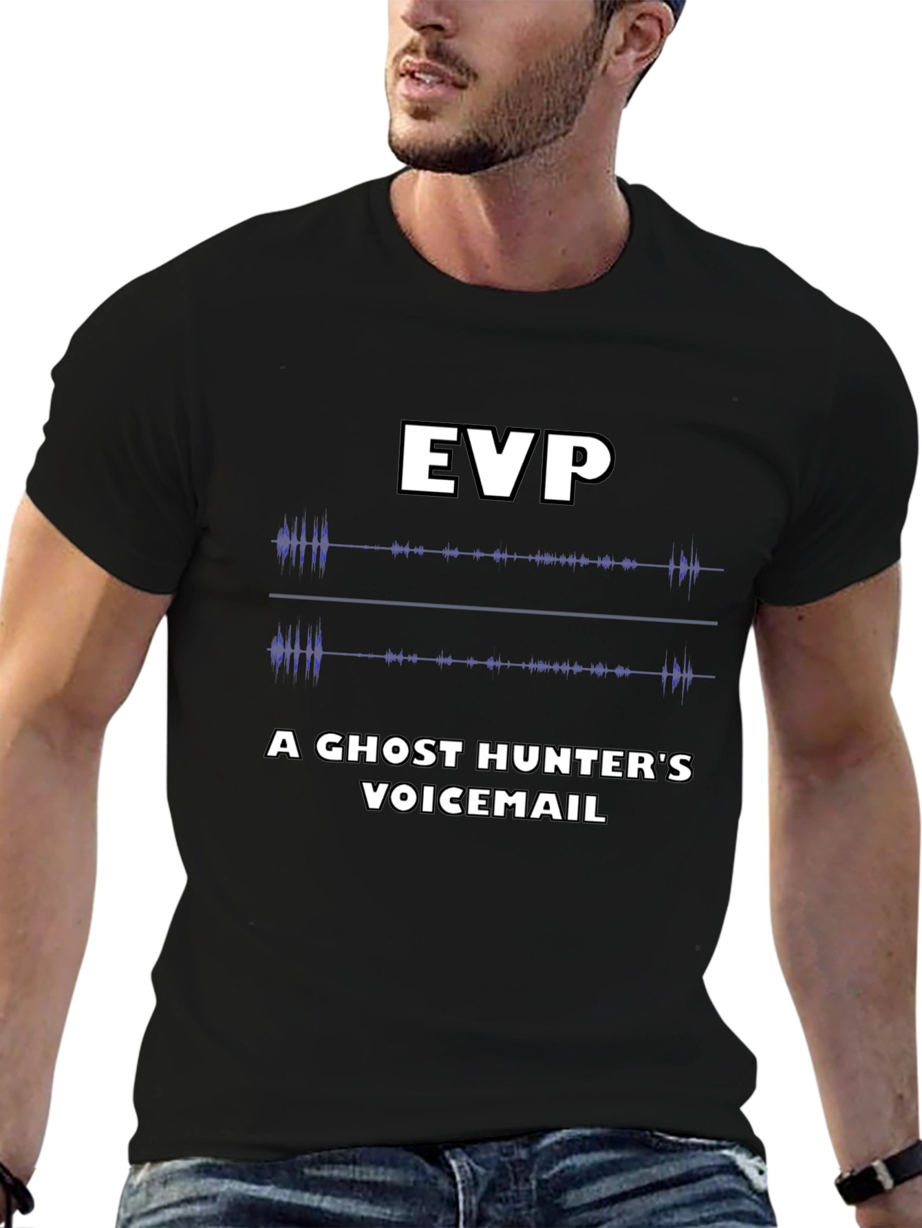 EVP Ghost Hunter Voicemail T-Shirt
