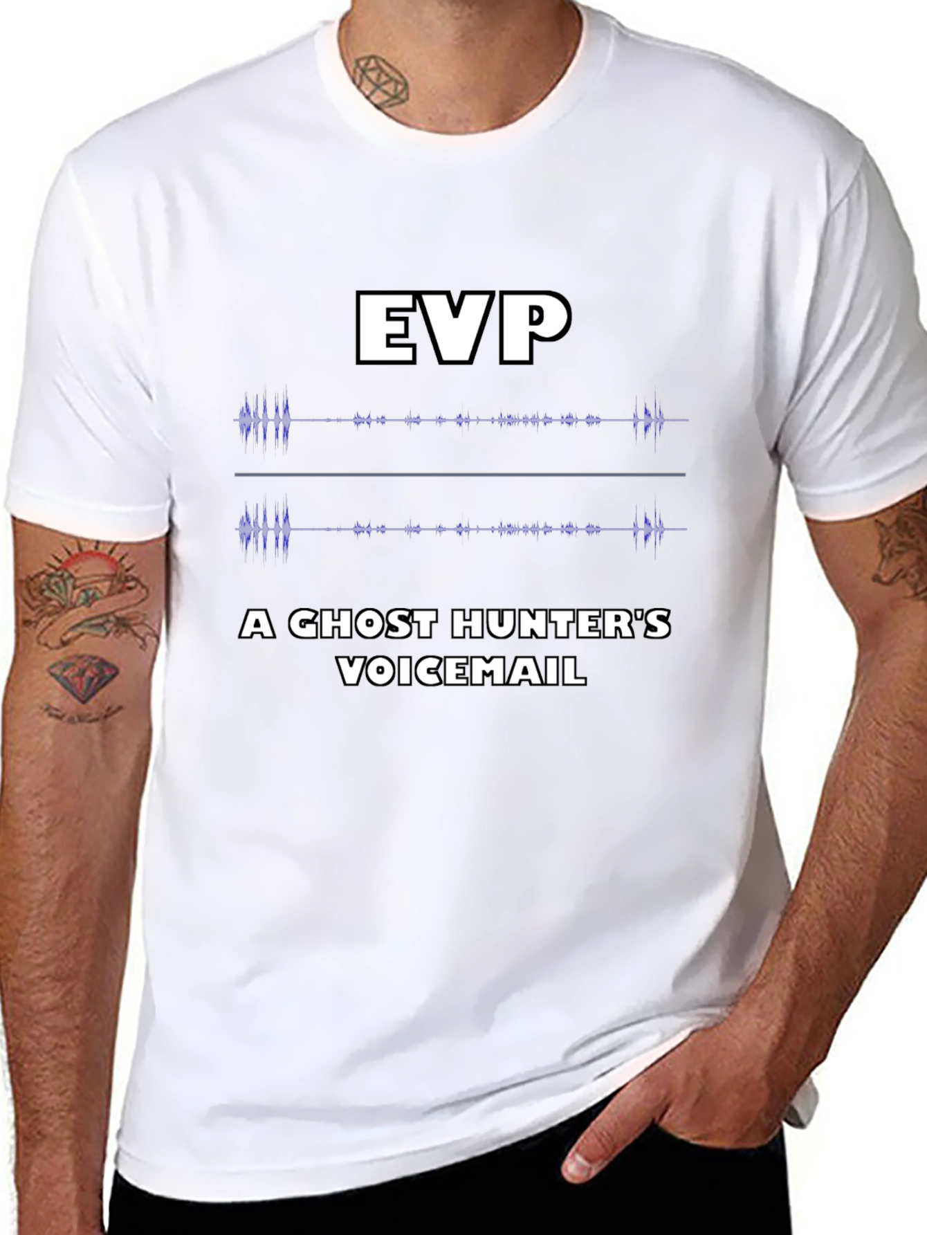 EVP Ghost Hunter Voicemail T-Shirt