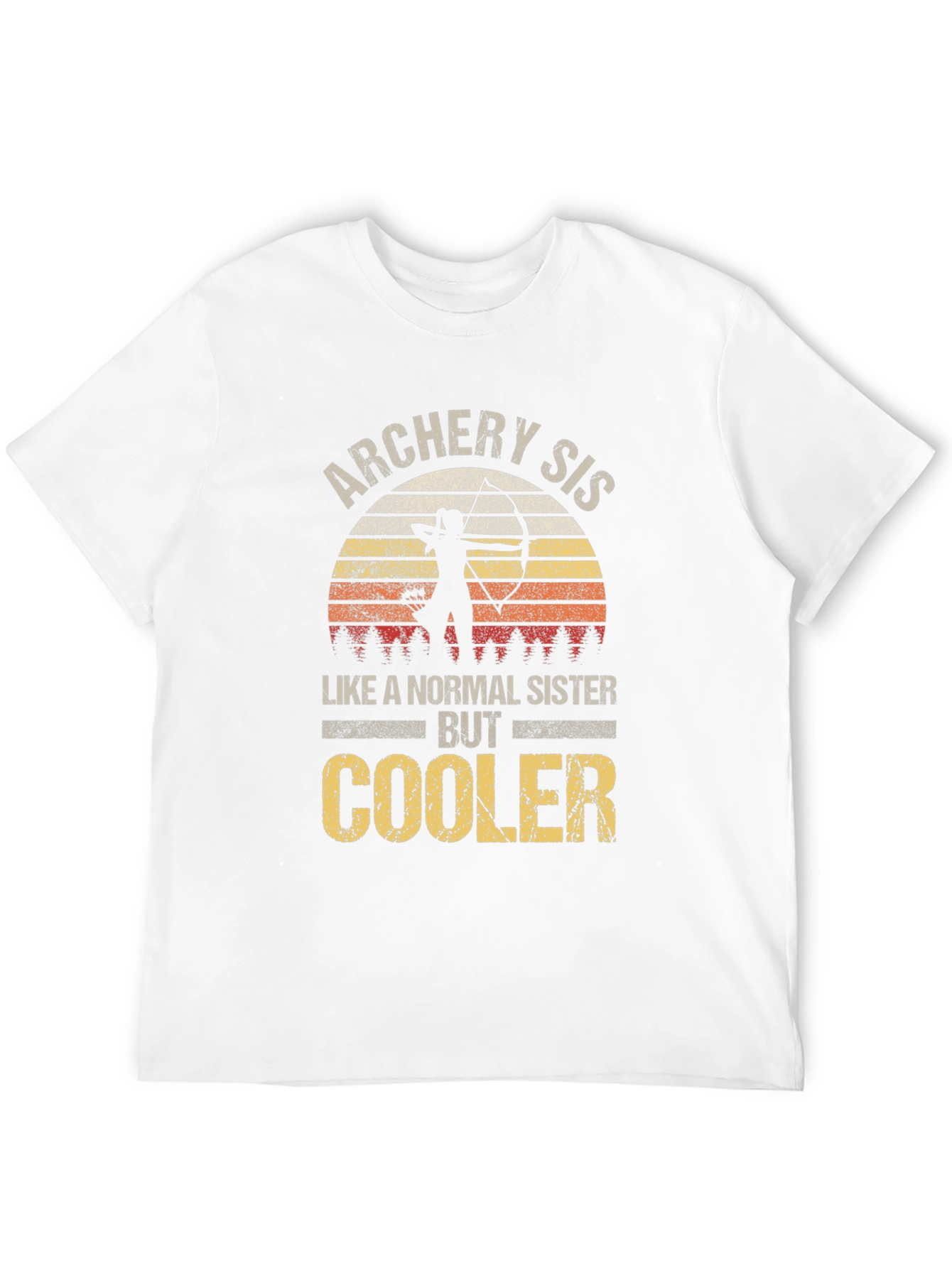 Archery Sister Graphic T-Shirt - Cool Sister Tee