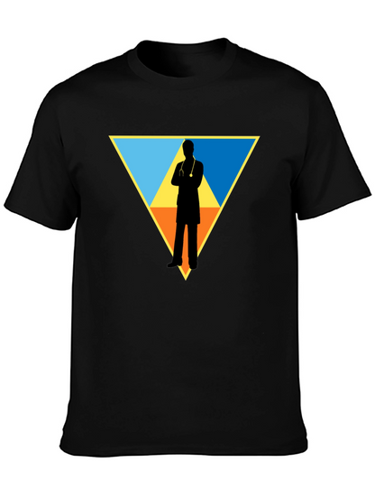 Doctor Silhouette Graphic T-Shirt