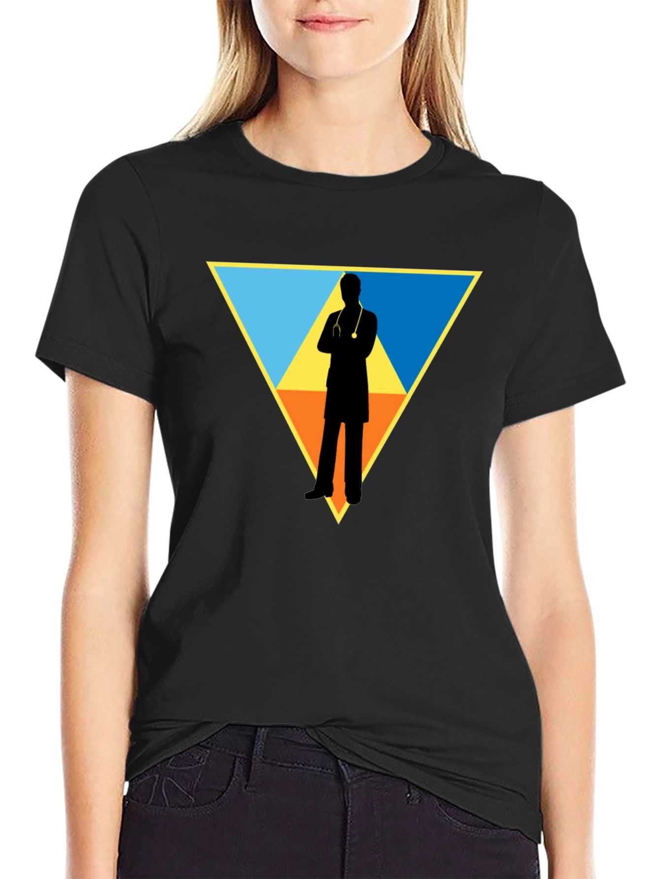 Doctor Silhouette Graphic T-Shirt