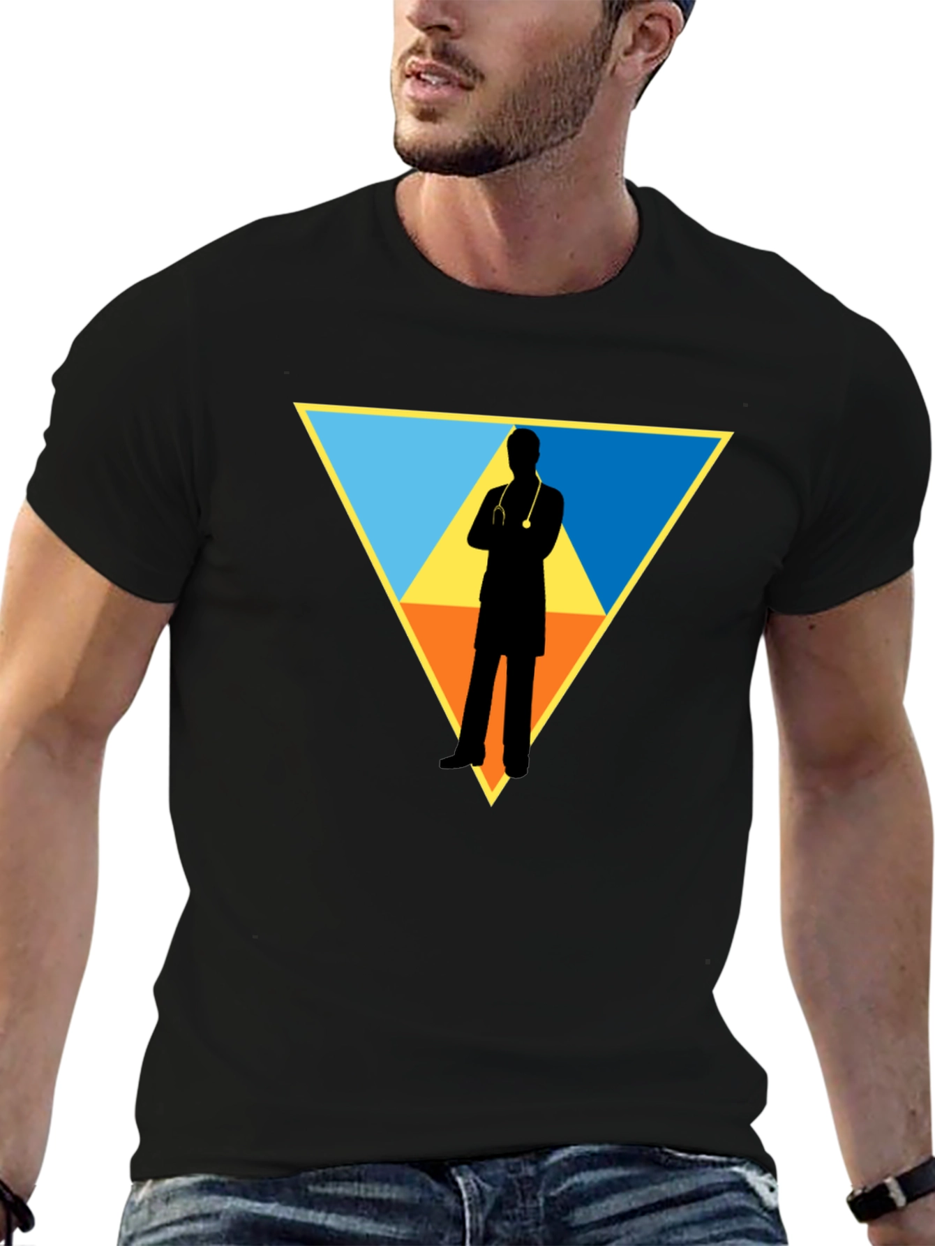 Doctor Silhouette Graphic T-Shirt