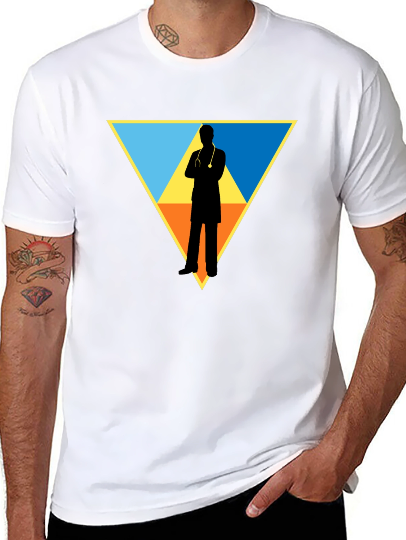 Doctor Silhouette Graphic T-Shirt