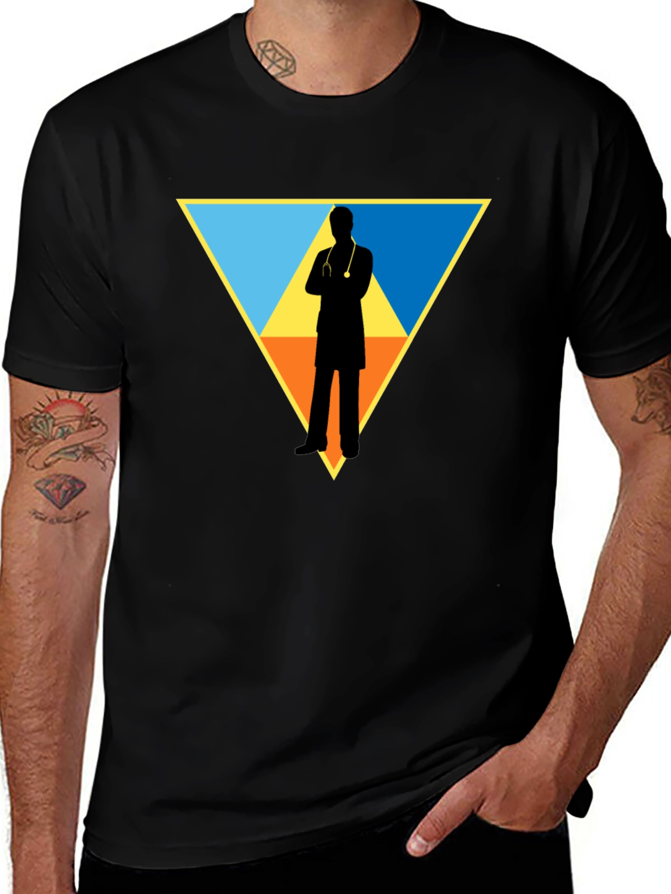Doctor Silhouette Graphic T-Shirt