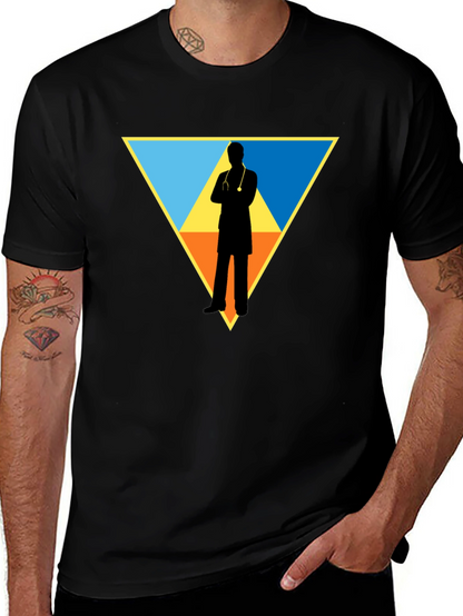 Doctor Silhouette Graphic T-Shirt