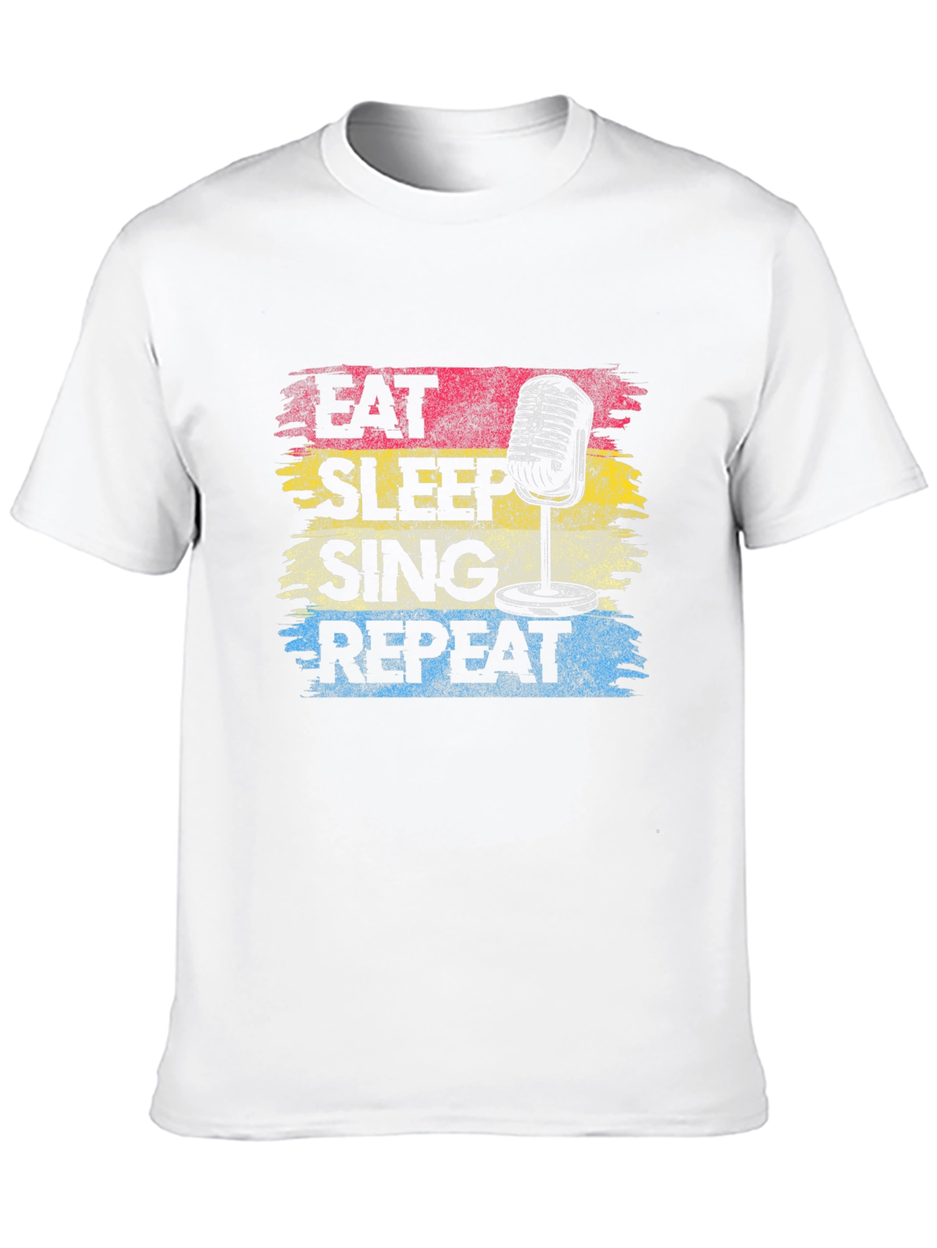 Eat Sleep Sing Repeat Graphic Tee