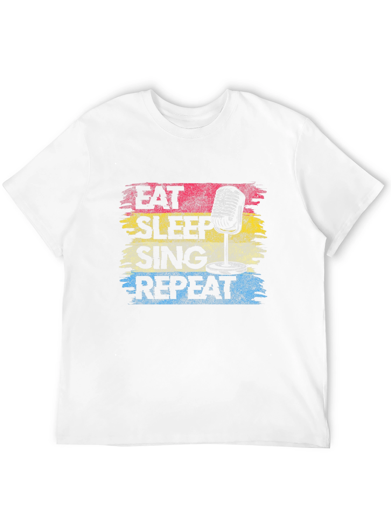 Eat Sleep Sing Repeat Graphic Tee