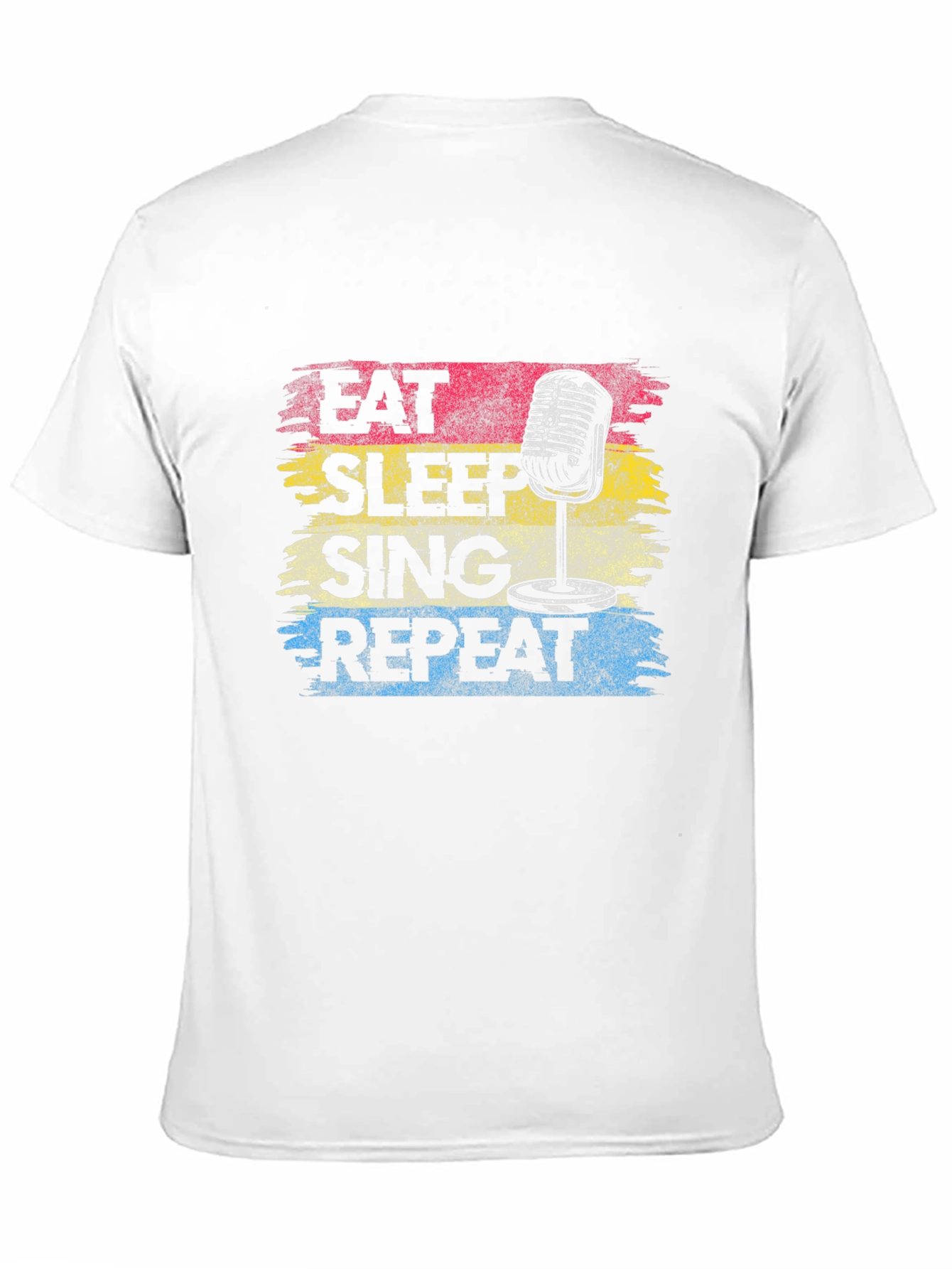 Eat Sleep Sing Repeat Graphic Tee
